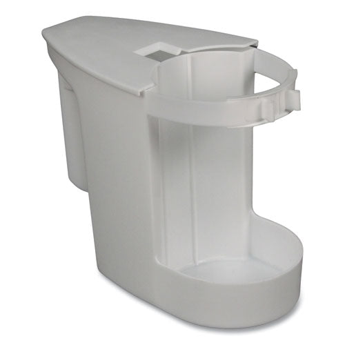 Image of Impact® 100 Super Toilet Bowl Caddy, Plastic, White