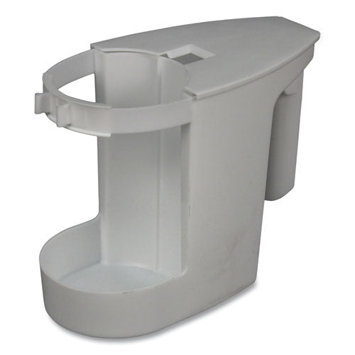 Image of Impact® 100 Super Toilet Bowl Caddy, Plastic, White