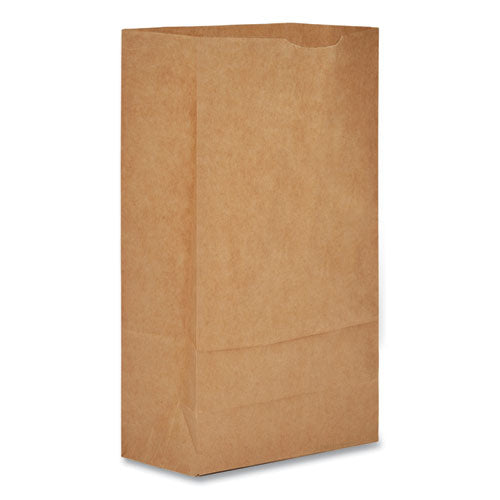 Image of Ross & Wallace Paper Products 100306500PK/BL Grocery Paper Bags, 6# Size, 35# Basis Weight, 5.88" x 3.63" x 11", Kraft, 500/Bundle