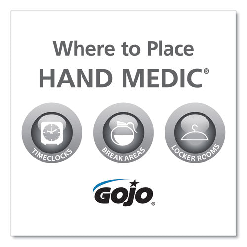 Image of GOJO® 8745-04 HAND MEDIC Professional Skin Conditioner for Industrial Environments, Refill for GOJO ADX-7 Dispenser, 685 mL, 4/Carton