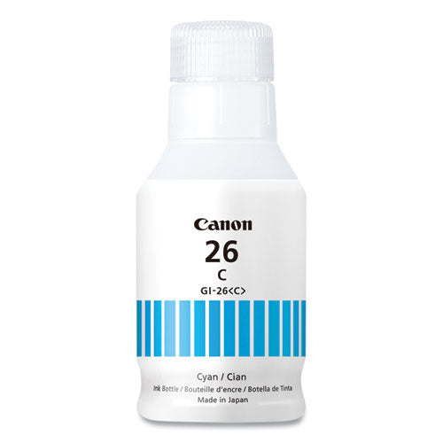 Image of Canon® 4421C001 4421c001 (gi-26) Ink, 14,000 Page-Yield, Cyan