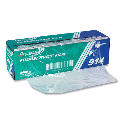 Image of Reynolds Wrap® 000000000000000914 PVC Film Roll with Cutter Box, 18" x 2,000 ft