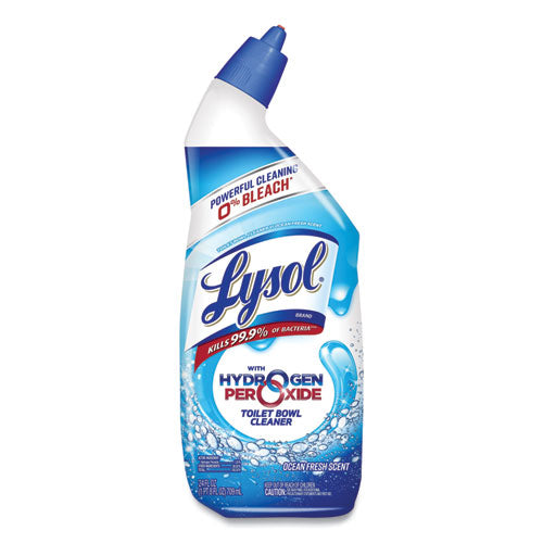 Image of LYSOL® Brand 19200-96084 Toilet Bowl Cleaner With Hydrogen Peroxide, Ocean Fresh, 24 Oz, 2/pack