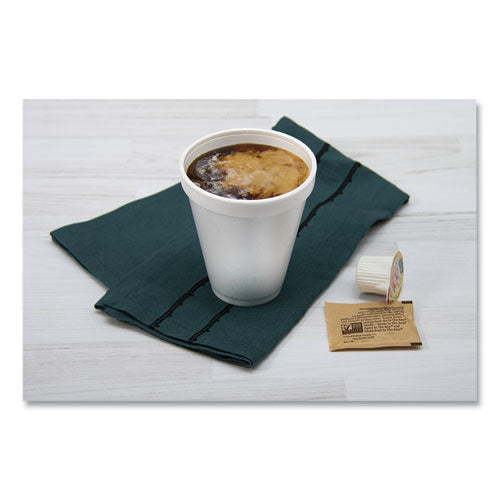Image of Dart® 12J16 Foam Drink Cups, 12 oz, Squat, White, 1,000/Carton