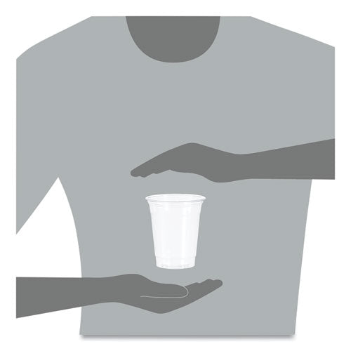 Image of SOLO® TP12 Ultra Clear PET Cups, Practical Fill, 12 oz to 14 oz, Plastic, 50/Bag, 20 Bags/Carton
