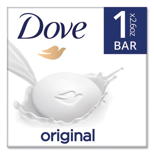 Image of Dove® 61073EA White Beauty Bar, Light Scent, 2.6 Oz