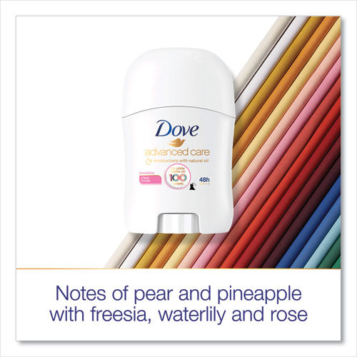 Image of Dove® 66801CT Invisible Solid Antiperspirant Deodorant, Floral Scent, 0.5 Oz, 36/carton