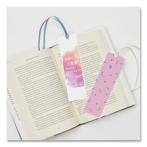 Image of Avery® 73601 Clear Self-Adhesive Laminating Sheets, 3 Mil, 9" X 12", Matte Clear, 50/box