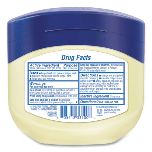 Image of Vaseline® 34500 Jelly Original, 13 Oz Jar