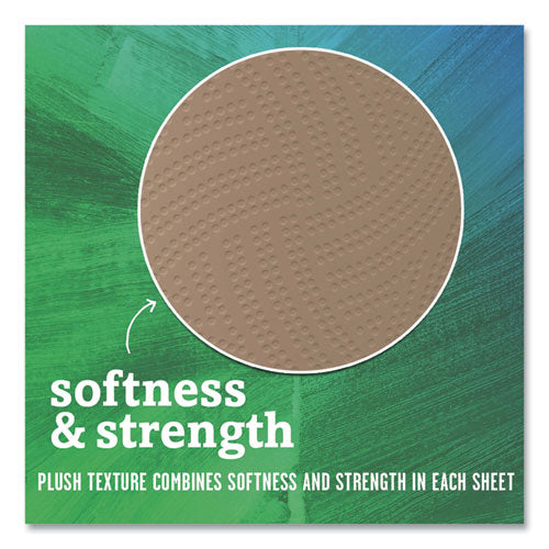 Image of Seventh Generation® SEV 13720 Natural Unbleached 100% Recycled Paper Kitchen Towel Rolls, 2-Ply, Individually Wrapped, 11 x 9, 120/Roll, 30 Rolls/Carton