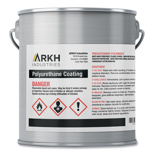 Image of Avery® 60502 Ultraduty Ghs Chemical Waterproof And Uv Resistant Labels, 4.75 X 7.75, White, 2/sheet, 50 Sheets/box
