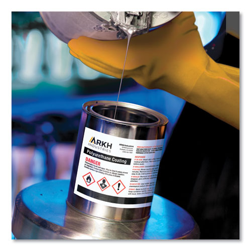 Image of Avery® 60502 Ultraduty Ghs Chemical Waterproof And Uv Resistant Labels, 4.75 X 7.75, White, 2/sheet, 50 Sheets/box