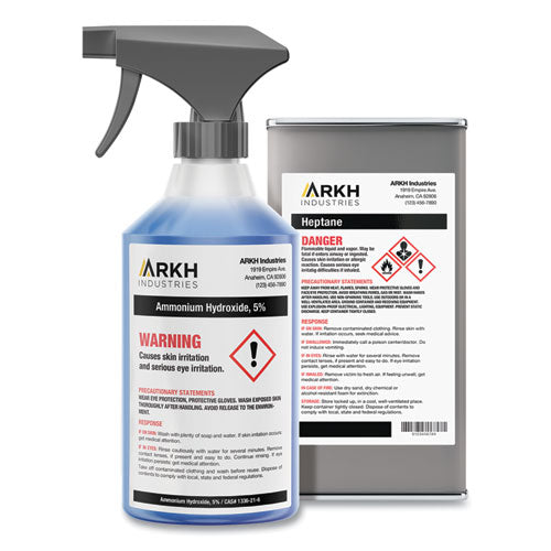 Image of Avery® 60503 Ultraduty Ghs Chemical Waterproof And Uv Resistant Labels, 3.5 X 5, White, 4/sheet, 50 Sheets/box