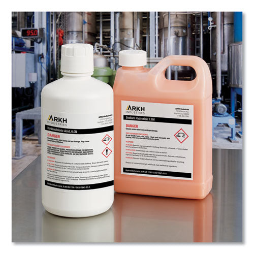 Image of Avery® 60504 Ultraduty Ghs Chemical Waterproof And Uv Resistant Labels, 4 X 4, White, 4/sheet, 50 Sheets/box