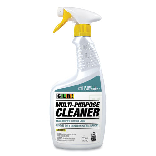 Image of CLR PRO® FM-MPC32-6PRO Multi-Purpose Cleaner, Lemon Scent, 32 Oz Bottle, 6/carton
