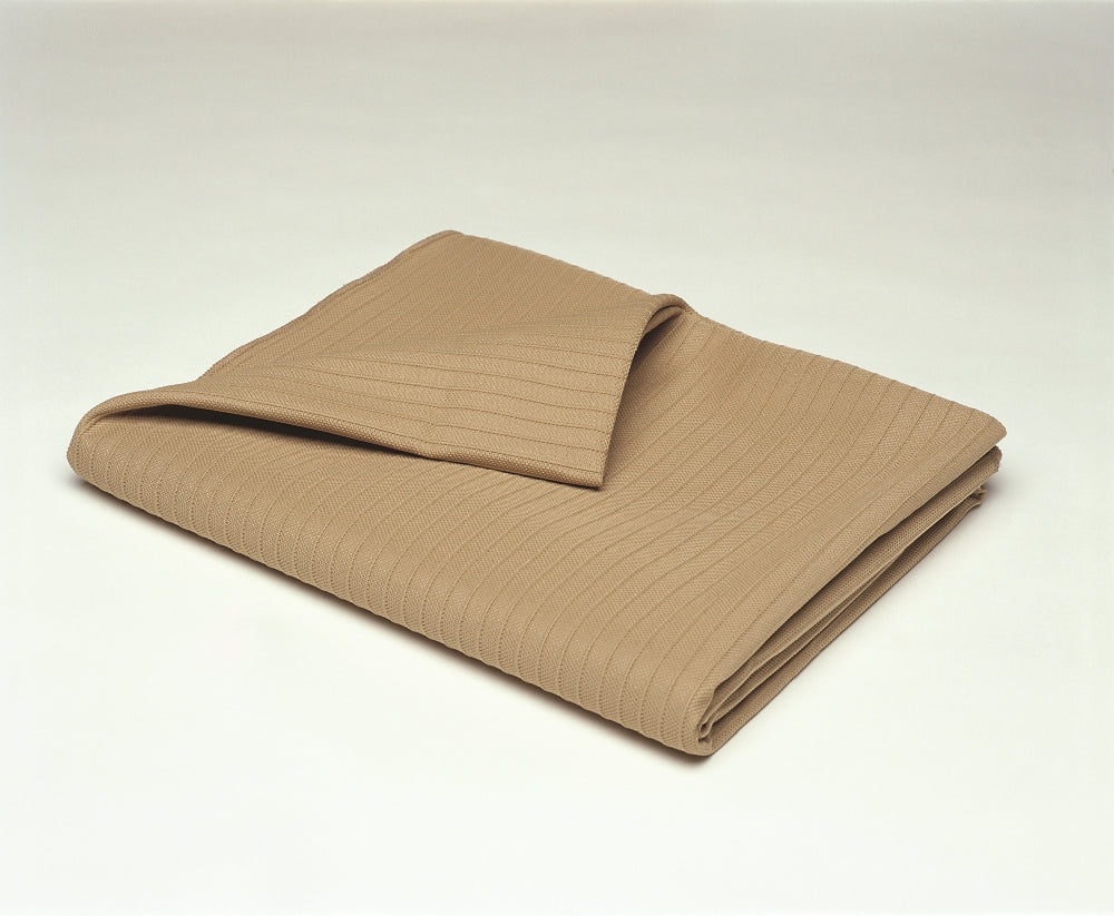 Image of SKILCRAFT® Bedspread, Tan, 56" x 88", Case of 12