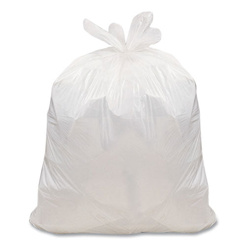 Image of Handi-Bag® HAB 6FW130 Super Value Pack Can Liners, 8 gal, 0.6 mil, 22" x 24", White, 130/Box