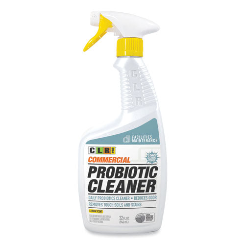 Image of CLR PRO® FMCPC326PRO Commercial Probiotic Cleaner, Lemon Scent, 32 Oz Spray Bottle, 6/carton