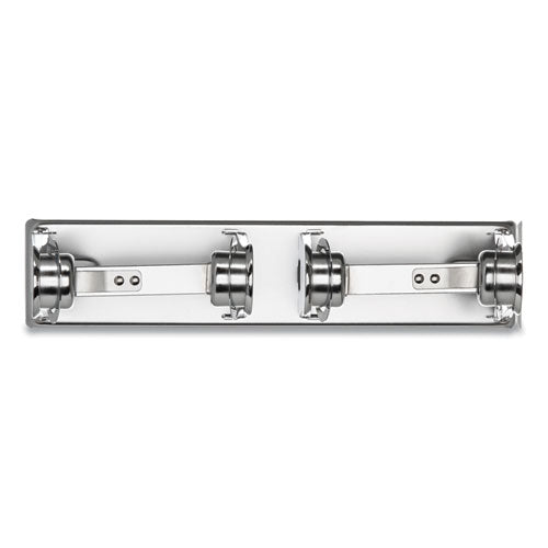 Image of San Jamar® R260XC Locking Toilet Tissue Dispenser, 12.38 x 4.5 x 2.75, Chrome