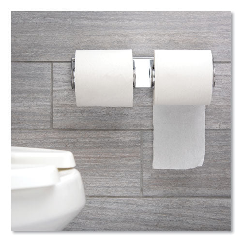 Image of San Jamar® R260XC Locking Toilet Tissue Dispenser, 12.38 x 4.5 x 2.75, Chrome