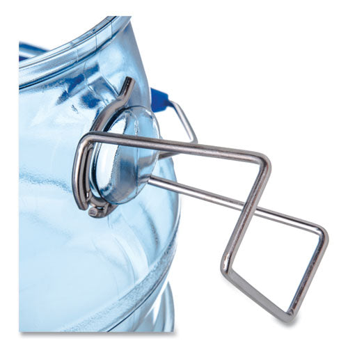 Image of San Jamar® SI6000 Saf-T-Ice Tote, 6 gal, Transparent Blue