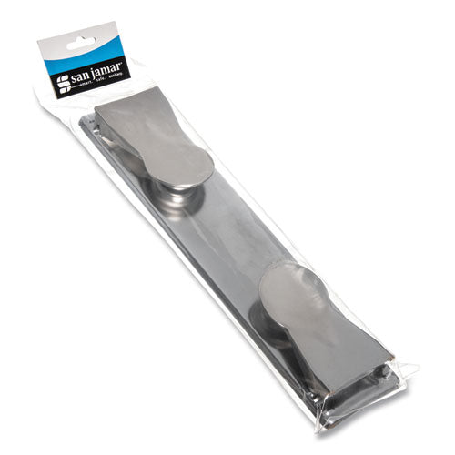 Image of San Jamar® T451XC Perforated Roll Towel Dispenser For 11 Inch Roll, 13.25 X 4.63 X 2.88, Chrome