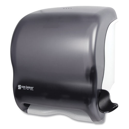 Image of San Jamar® T950TBK Element Lever Roll Towel Dispenser, Classic, 12.5 X 8.5 X 12.75, Black Pearl
