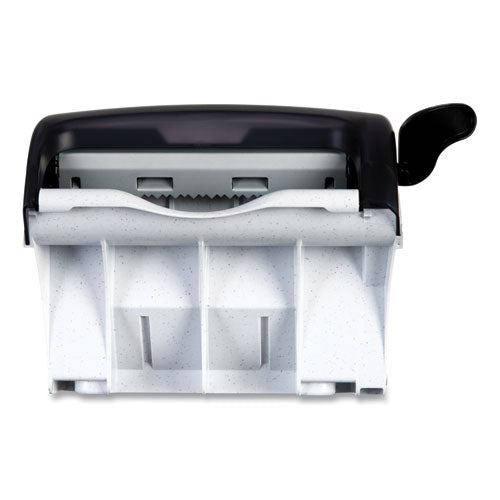 Image of San Jamar® T950TBK Element Lever Roll Towel Dispenser, Classic, 12.5 X 8.5 X 12.75, Black Pearl
