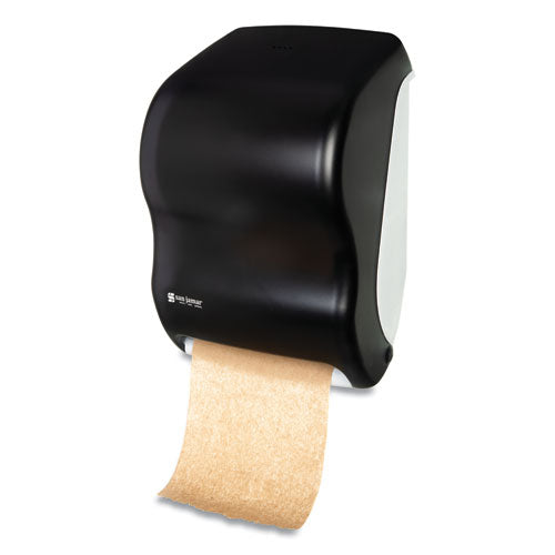Image of San Jamar® T1300TBK Tear-N-Dry Touchless Roll Towel Dispenser, 11.75 X 9 X 15.5, Black Pearl