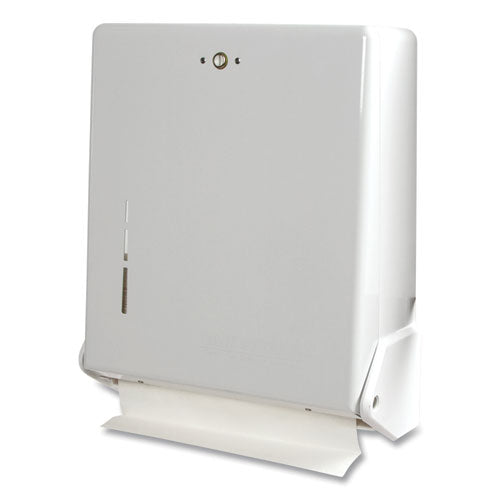 Image of San Jamar® T1905WH True Fold C-Fold/multifold Paper Towel Dispenser, 11.63 X 5 X 14.5, White