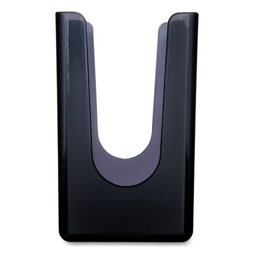 Image of San Jamar® T1720TBK Countertop Folded Towel Dispenser, 11 X 4.38 X 7, Black Pearl