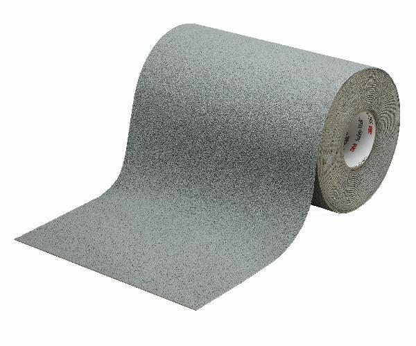 Image of SKILCRAFT® Peel-and-Stick Nonskid Tapes and Treads, Medium Resilient, Gray, 36" x 60' Roll