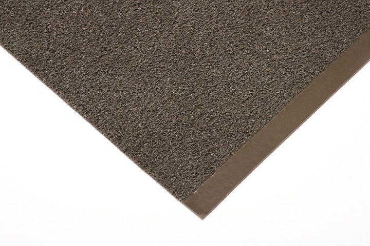 Image of SKILCRAFT® 3-Mat Entry System, Scraper/Wiper Vinyl Loop, 3' x 1/2" x 5', Chestnut Brown, Case of 2