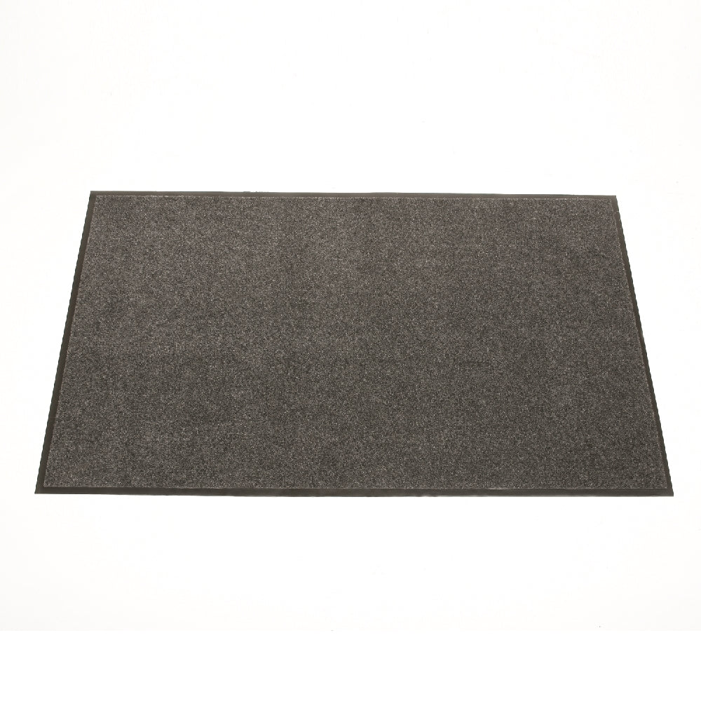 Image of SKILCRAFT® 3-Mat Entry System, Wiper, Gray, 3' x 5/16" x 5', Case of 4