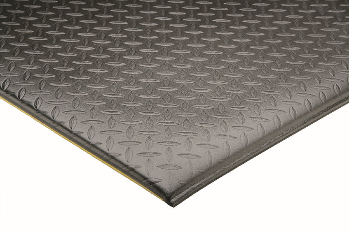 Image of SKILCRAFT® Anti-Fatigue Mat, Industrial Duty, Black, 3' x 9/16" x 5', Case of 2