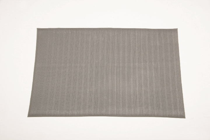 Image of SKILCRAFT® Anti-Fatigue Mat, Light Duty, Gray/Vinyl Rib, 2' x 3/8" x 3', Case of 6