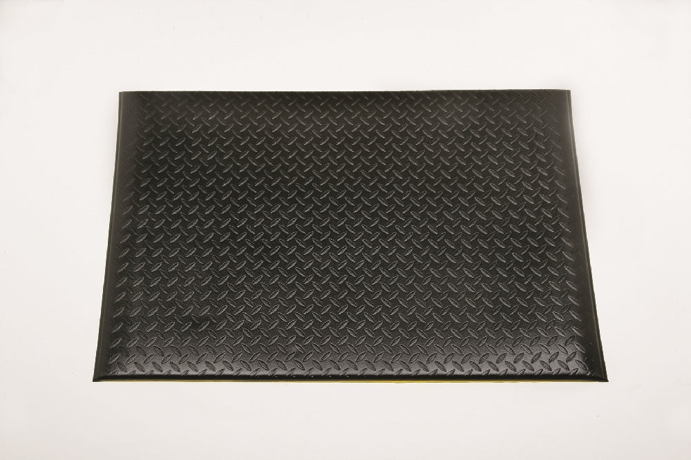 Image of SKILCRAFT® Anti-Fatigue Mat, Industrial Duty, Black, 2' x 9/16" x 3', Case of 4