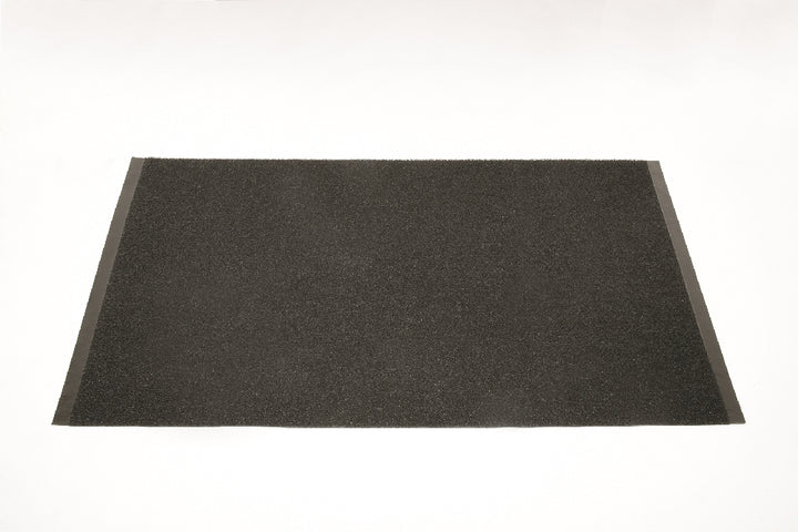 Image of SKILCRAFT® 3-Mat Entry System, Scraper/Wiper Vinyl Loop, Black, 4' x 1/2" x 6', Case of 2