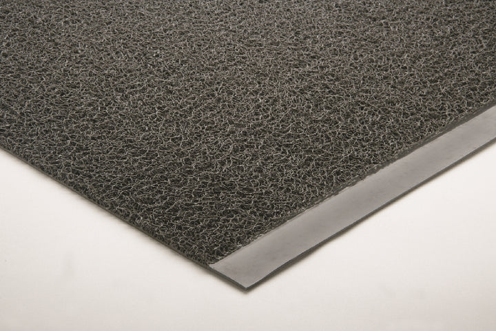 Image of SKILCRAFT® 3-Mat Entry System, Scraper/Wiper Vinyl Loop, Slate Gray, 4' x 1/2" x 6', Case of 2