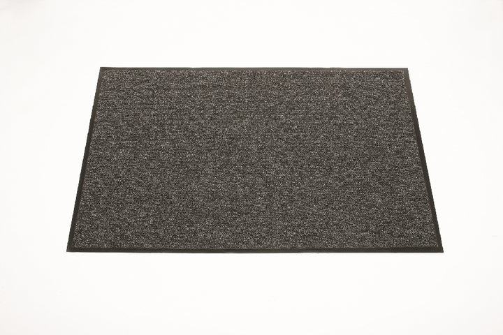 Image of SKILCRAFT® 3-Mat Entry System, Scraper, Loop-Pile, Gray, 4' x 5/16" x 6'
