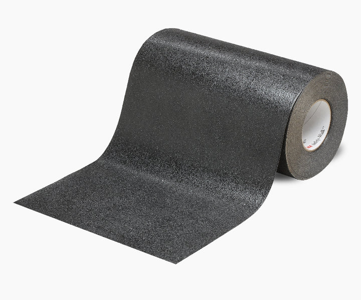 Image of SKILCRAFT® Peel-and-Stick Nonskid Tapes and Treads, Conformable, Black, 24" x 60'  Roll