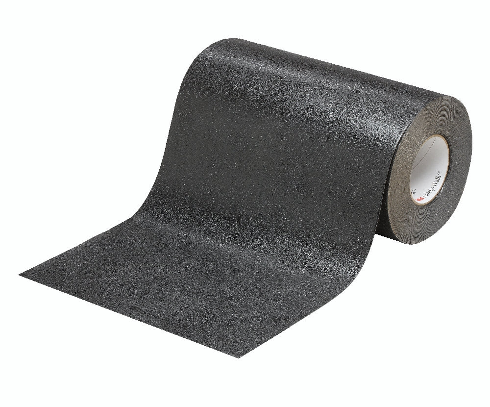Image of SKILCRAFT® Peel-and-Stick Nonskid Tapes and Treads, Conformable, Black, 12" x 60'  Roll