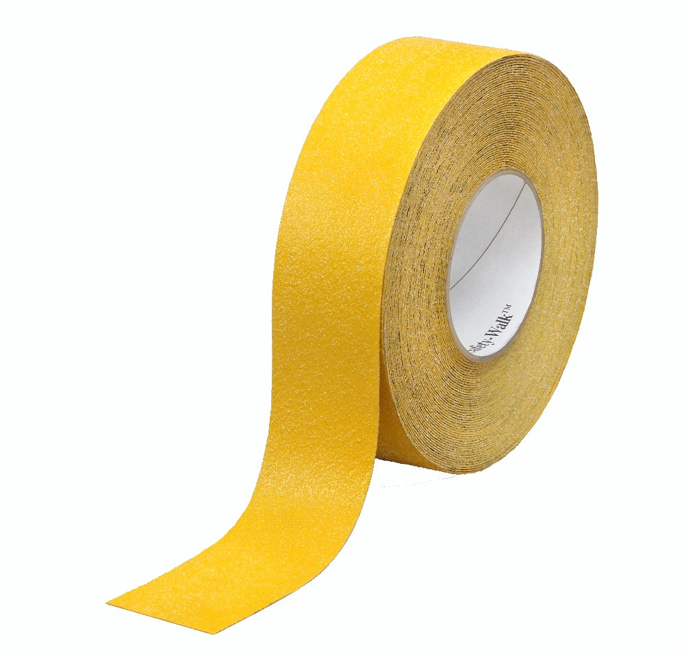 Image of SKILCRAFT® Peel-and-Stick Nonskid Tapes and Treads, Conformable, Yellow, 2" x 60' Roll