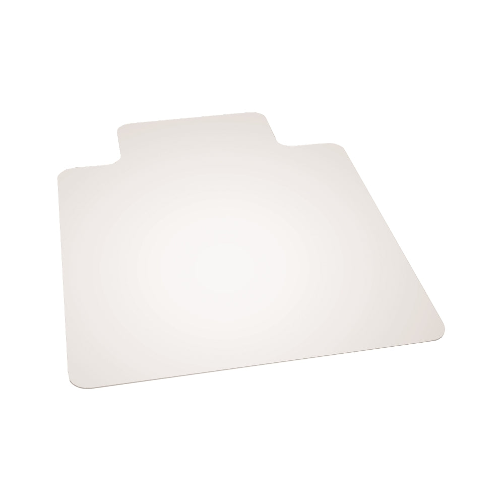 Hard Floor Biobased Chair Mat, 46" x 60" x .11" w/25" x 12" Lip