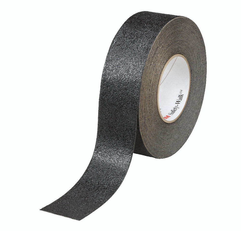 Image of SKILCRAFT® Peel-and-Stick Nonskid Tapes and Treads, Conformable, Black, 1" x 60' Roll