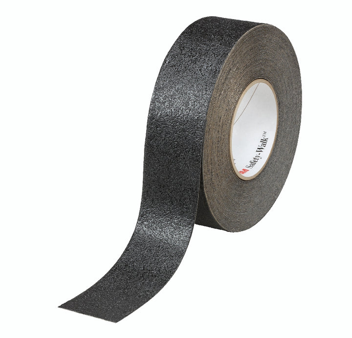 Image of SKILCRAFT® Peel-and-Stick Nonskid Tapes and Treads, Conformable, Black, 1" x 60' Roll