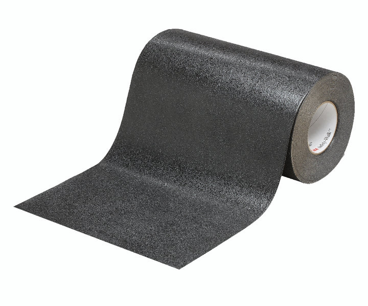 Image of SKILCRAFT® Peel-and-Stick Nonskid Tapes and Treads, Conformable, Black, 48" x 60'  Roll