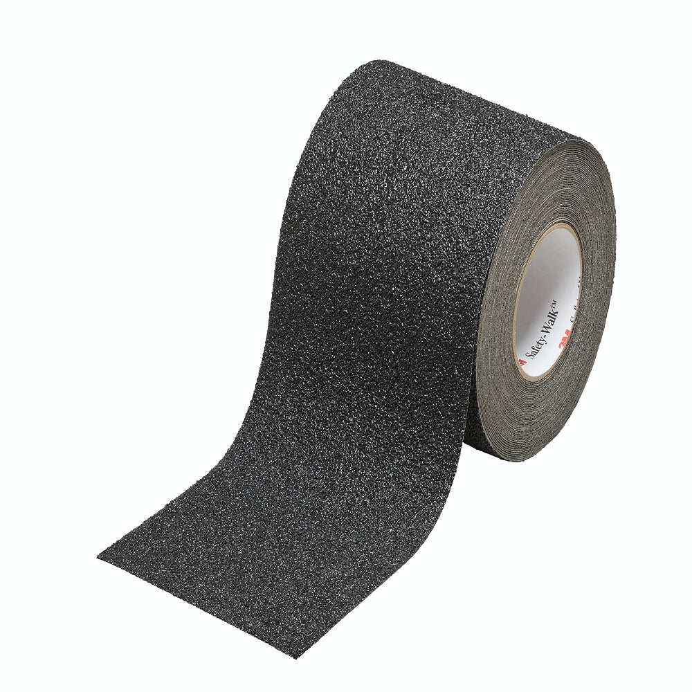 Image of SKILCRAFT® Peel-and-Stick Nonskid Tapes and Treads, Coarse, Black, 2" x 30'  Roll