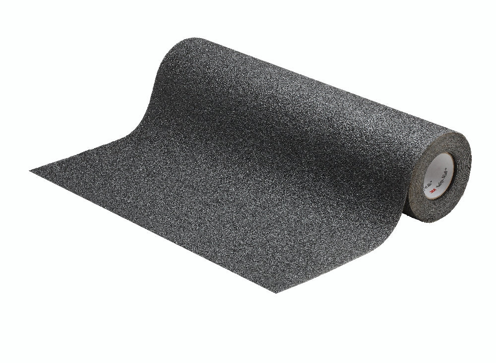 Image of SKILCRAFT® Peel-and-Stick Nonskid Tapes and Treads, Coarse, Black, 48" x 30'  Roll