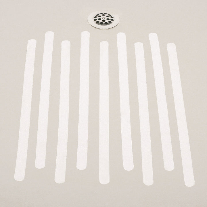 Image of SKILCRAFT® Peel-and-Stick Nonskid Tapes and Treads, Fine, Clear, 2" x 60' Roll